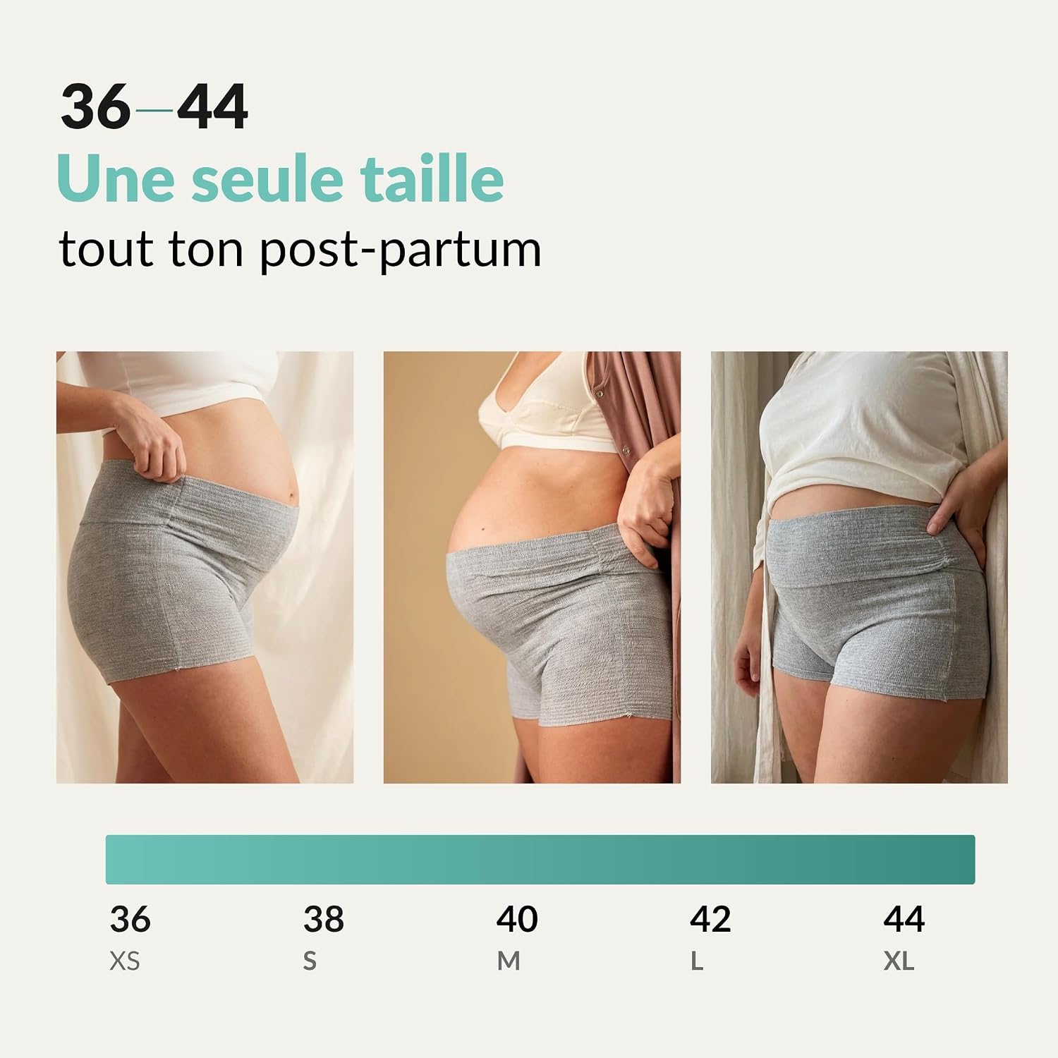 Thumbnail 4 de Culottes Post-Partum Jetables Maternité Haute Maintien Respirantes – Sans Latex, Sans Maille, Taille Unique 36–44