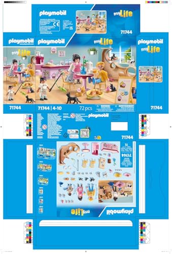 Thumbnail 6 de Playmobil 71744 Café des Chats – Set de Figurines d'Animaux