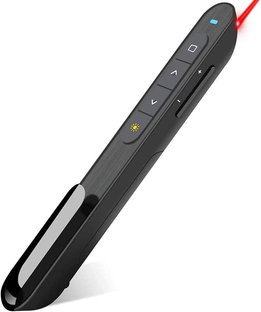 Detalle de Hyperlink Wireless Presenter 2.4GHz USB Clicker 🎤