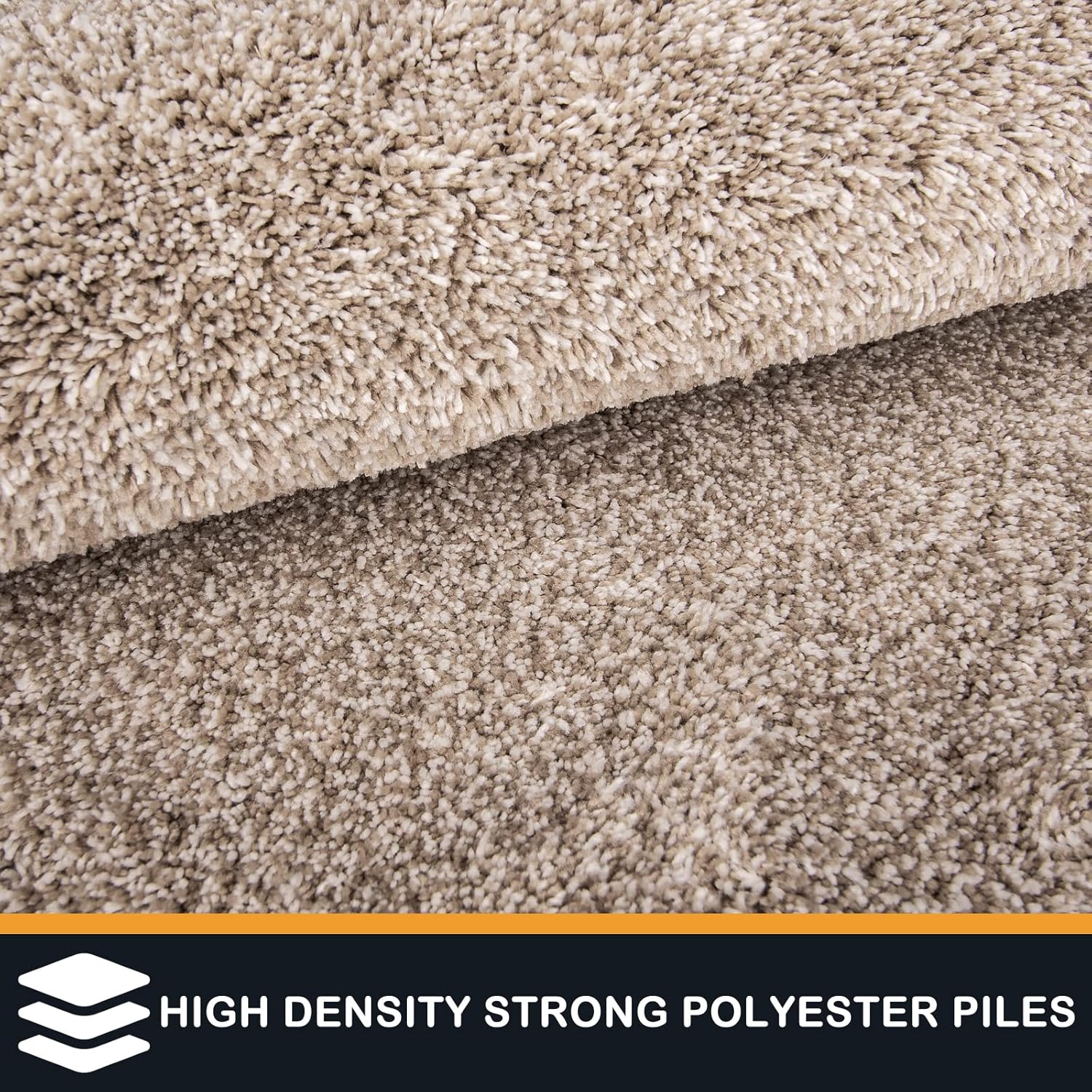 Thumbnail 4 de PURRUGS Dirt Trapping Door Mat 50 x 80 cm (Taupe) – Non-Slip, Machine Washable