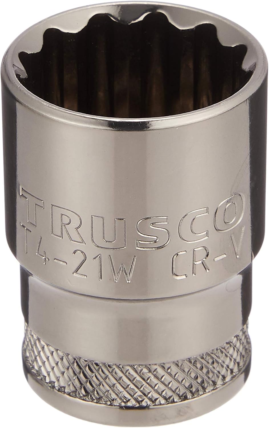 Detalle de TRUSCO T4-13W 12角ソケット 差込角12.7mm・対辺13mm、クロムバナジウム鋼