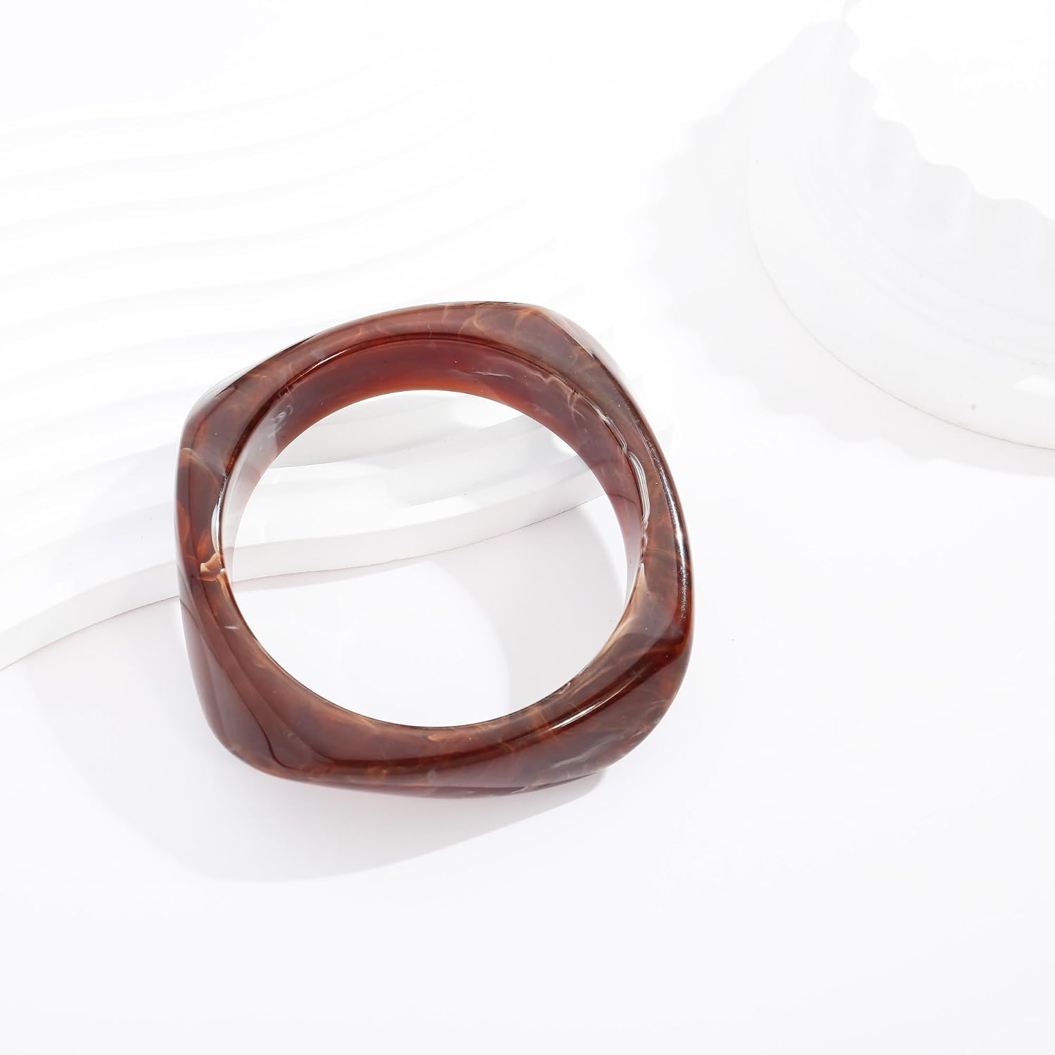 Thumbnail 6 de LILIE&WHITE Bracelet Résine Jonc Élégant