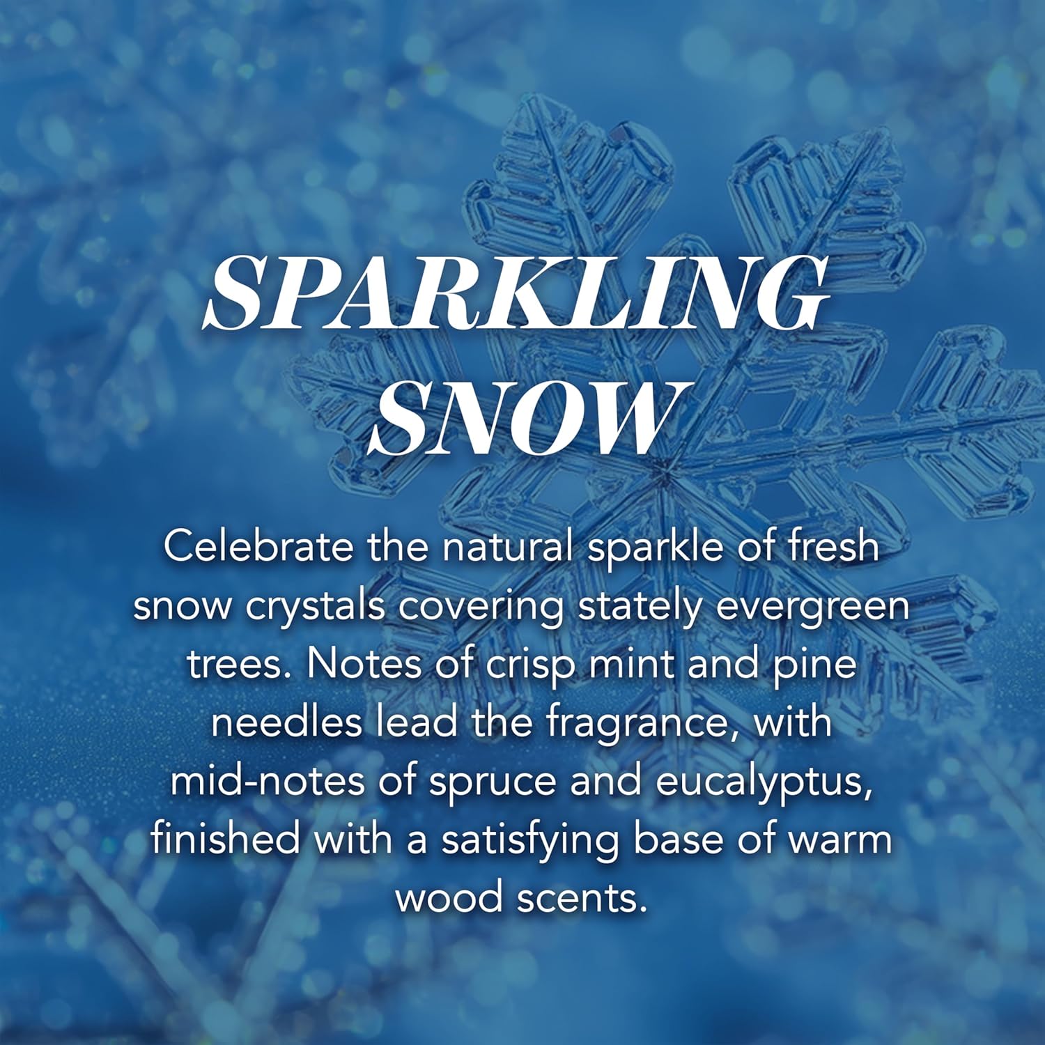 Detalle 2 de Yankee Candle Sparkling Snow Large Jar