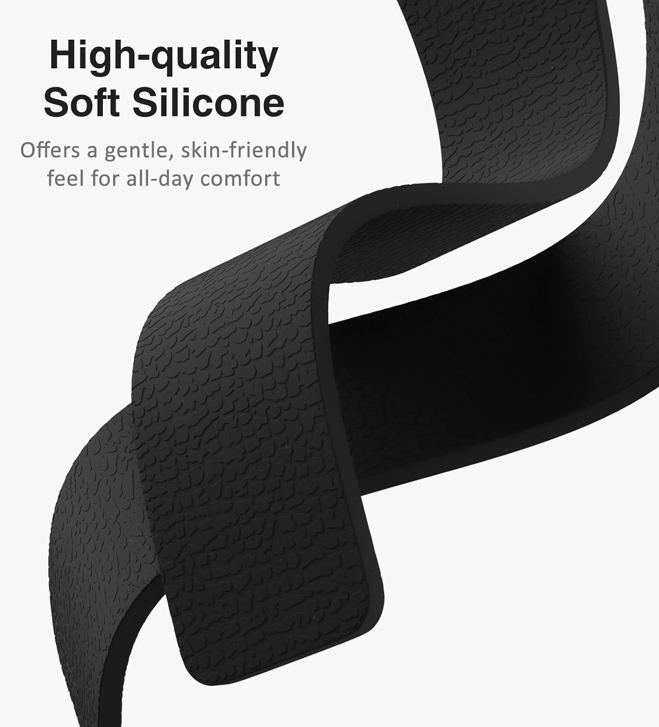 Thumbnail 3 de Magnetic Silicone Band for Apple Watch (42mm–38mm) with Strong Magnetic Clasp