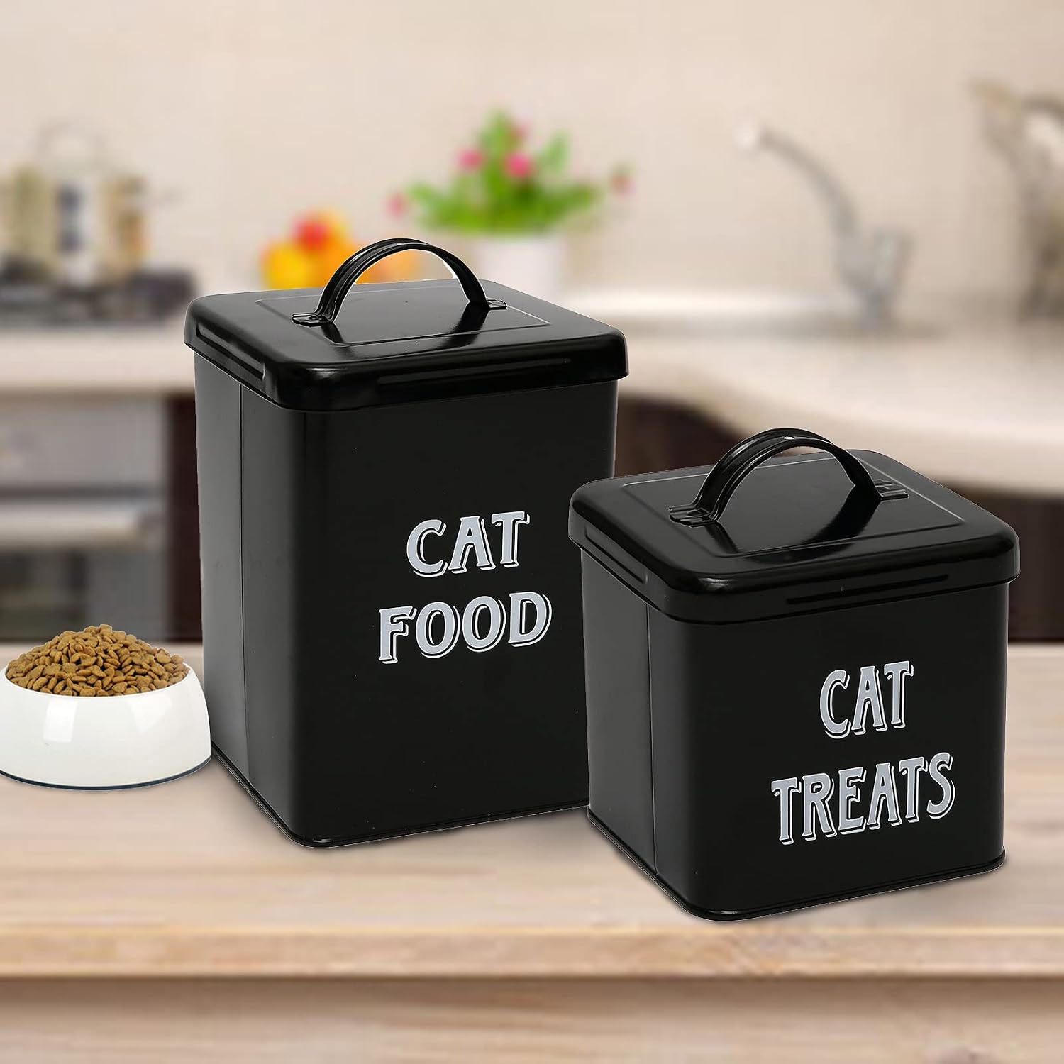 Thumbnail 6 de Morezi Pet Food Containers 5 lb set
