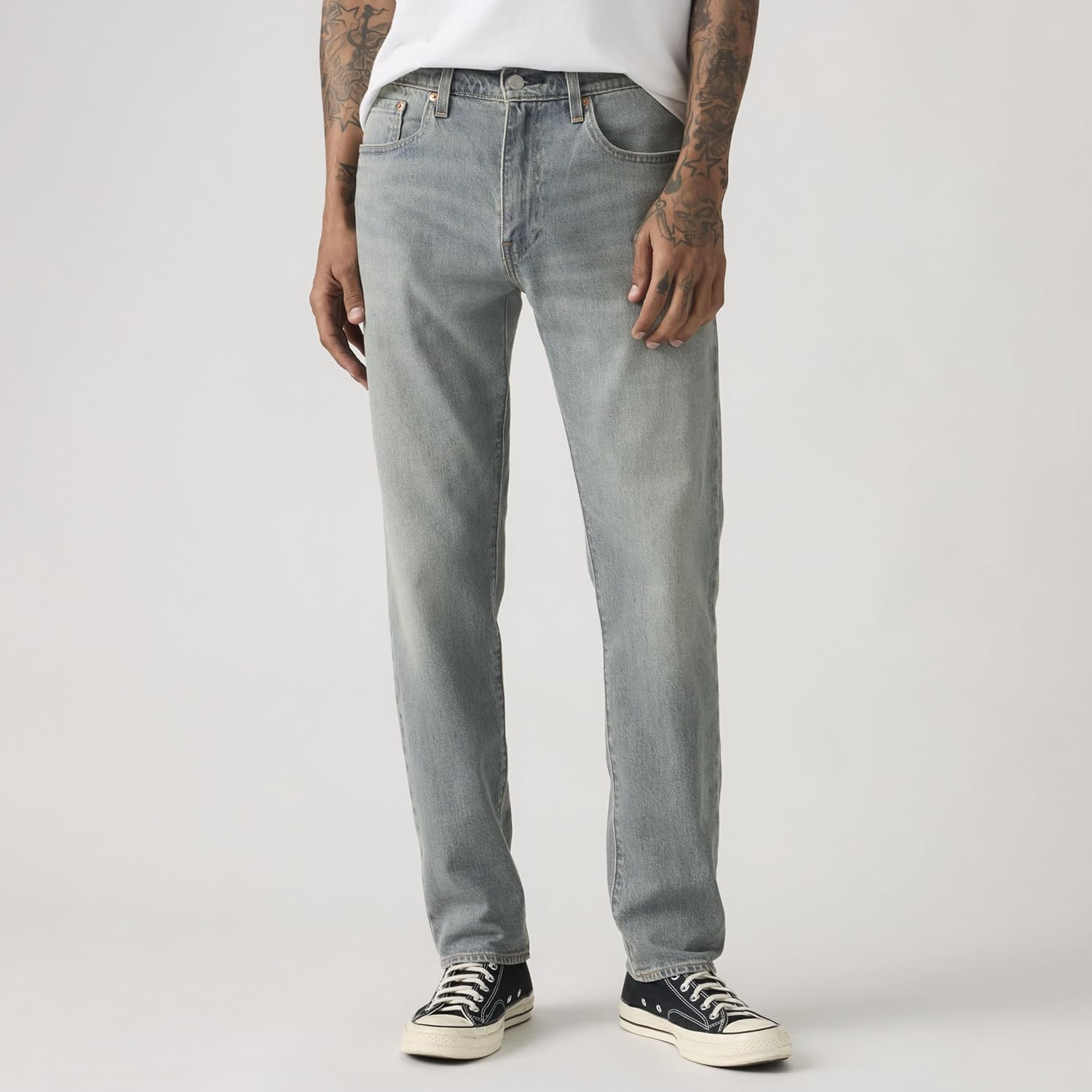Detalle 2 de Levi's 502 Taper, Jeans Uomo: comfort e stile casual per l’uso quotidiano