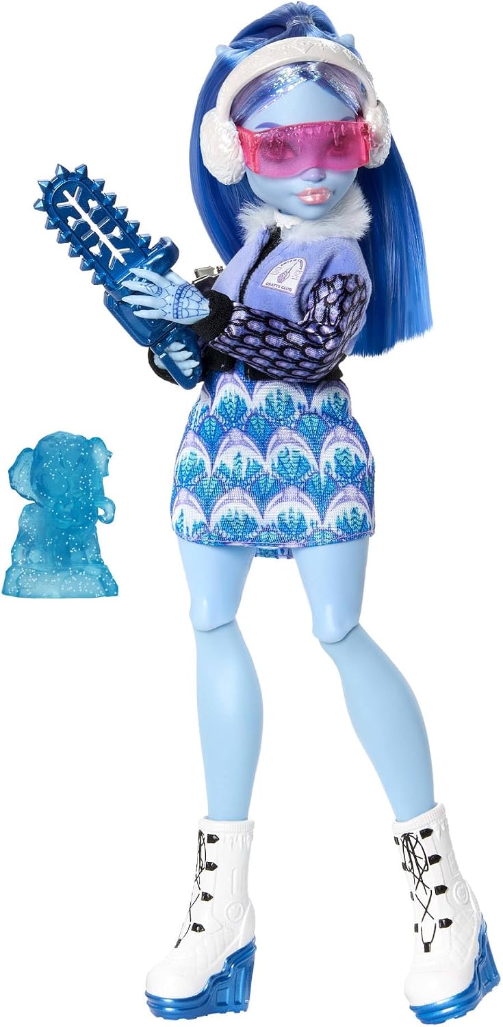 Detalle de Monster High Fearbook Abbey Bominable 4+ 🎎