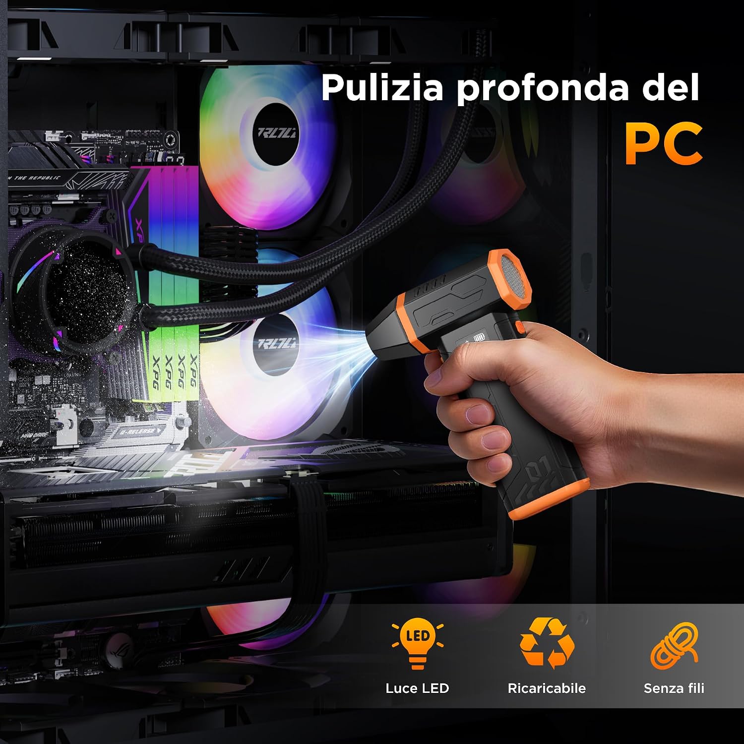 Detalle de VIWAVE Aria Compressa 150.000 RPM Spray