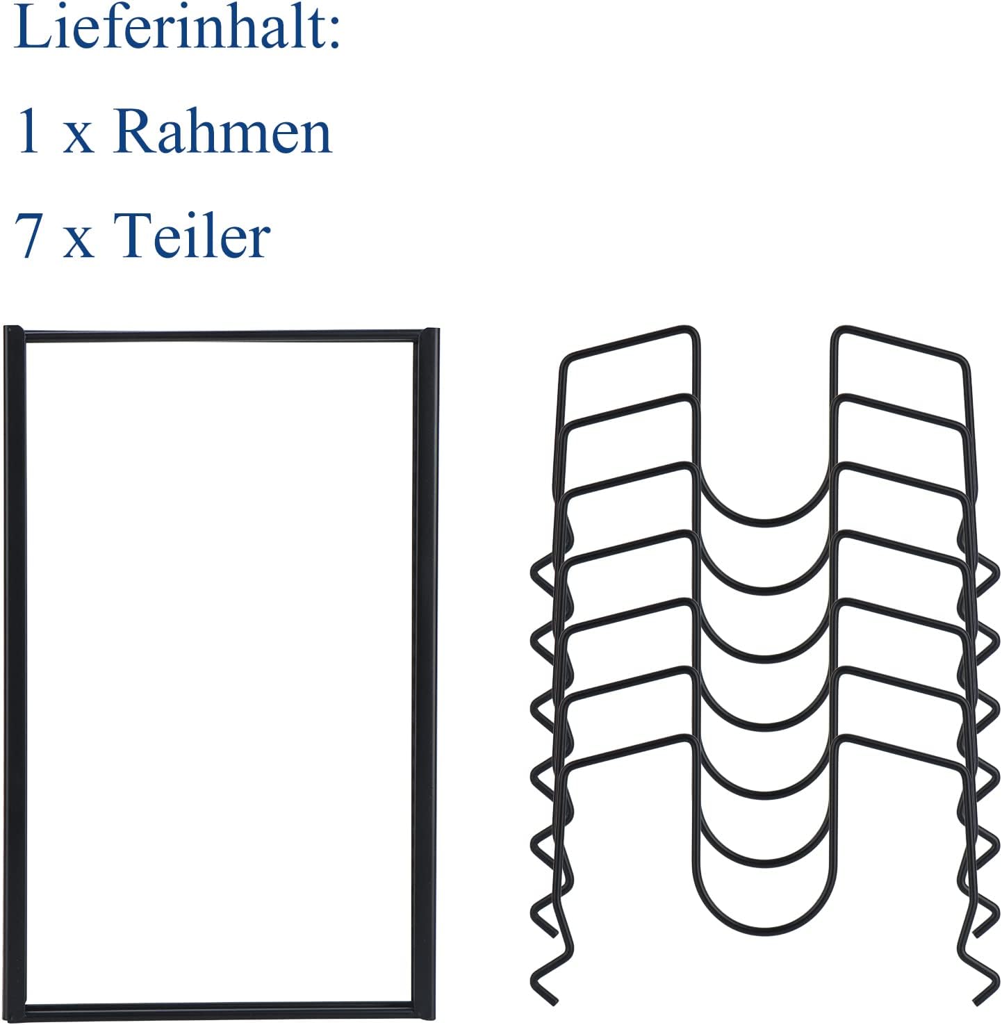 Detalle 2 de Toplife Topfdeckelhalter 7 Fächer 30 cm