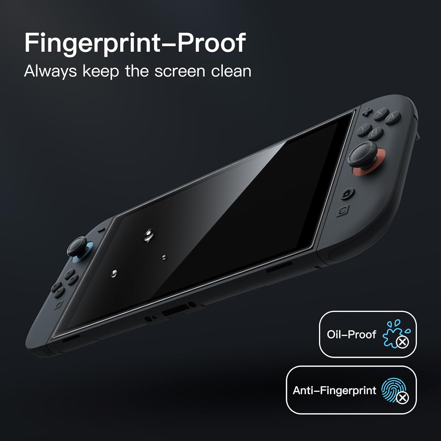 Thumbnail 6 de JETech Auto-Ausrichtung Schutzfolie für Nintendo Switch 2 2025 – 9H Glas, 2er Pack, Ultraglasklar