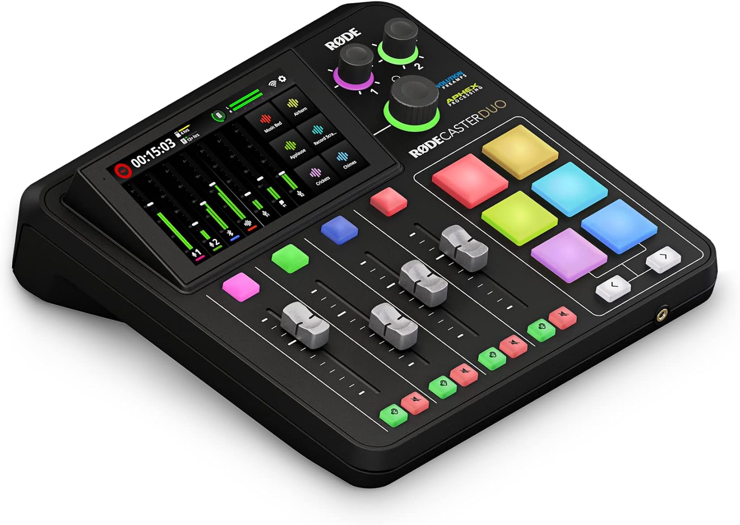 Detalle de RØDE RØDECaster Pro Solution tout-en-un de production pour podcasting et streaming