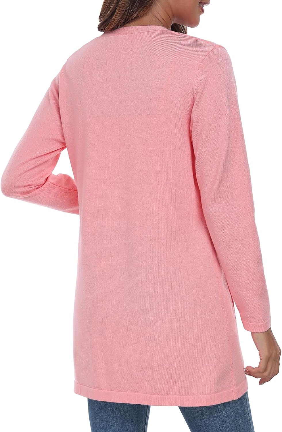 Thumbnail 4 de YUNDAI Women’s Open-Front Lightweight Knitted Long Cardigan with Pockets