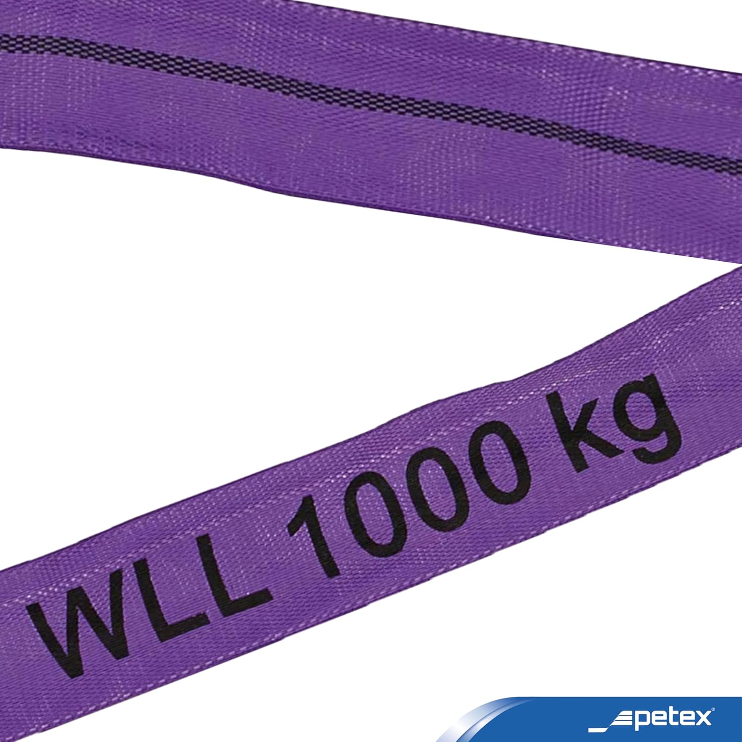 Thumbnail 2 de PETEX Sangle ronde violette, charge maximale 1000 kg, conforme DIN EN 1492-2