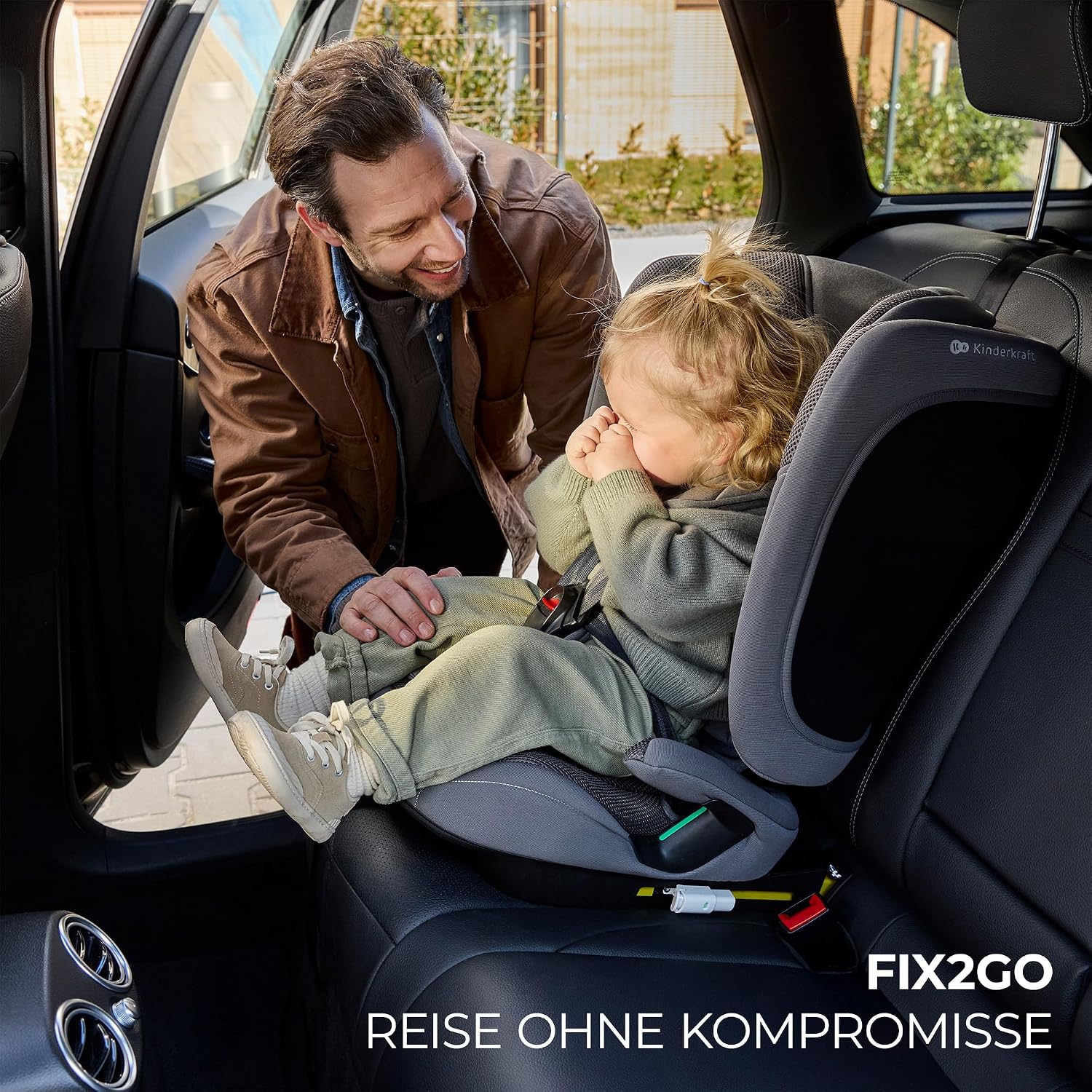 Detalle 2 de Kinderkraft FIX2GO 76–150 cm Autokindersitz