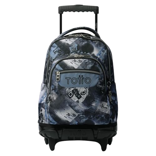 Detalle de Totto Renglones mochila escolar con ruedas 26,21 L