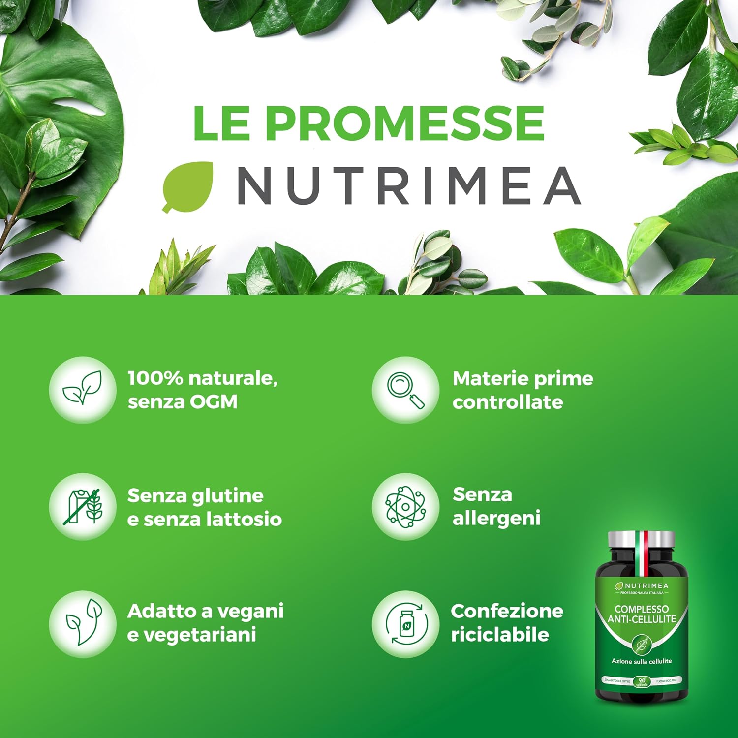 Thumbnail 5 de Nutrimea Complesso Anticellulite 90 capsule 💊
