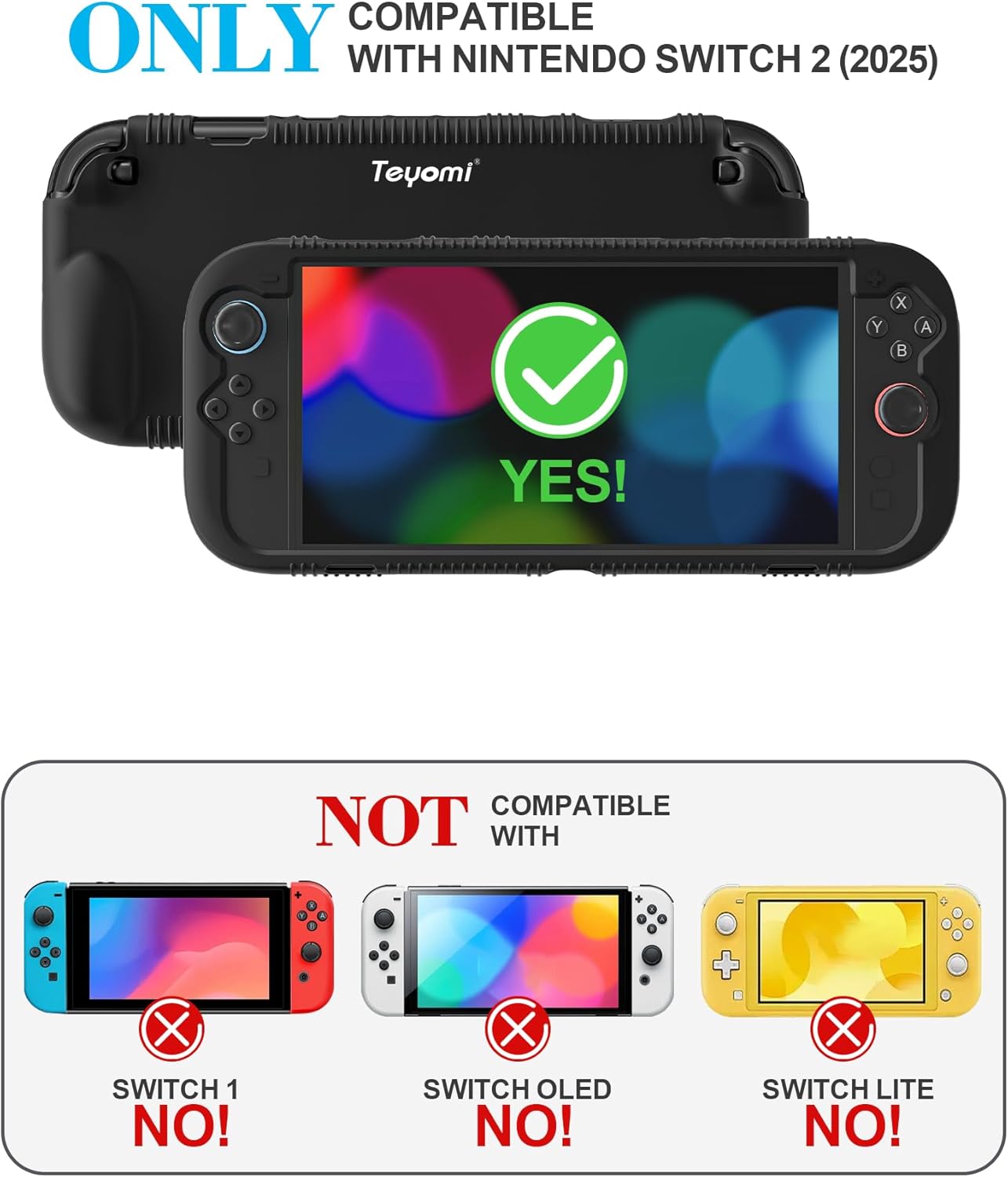 Thumbnail 1 de Teyomi Funda silicona para Nintendo Switch 2 2025