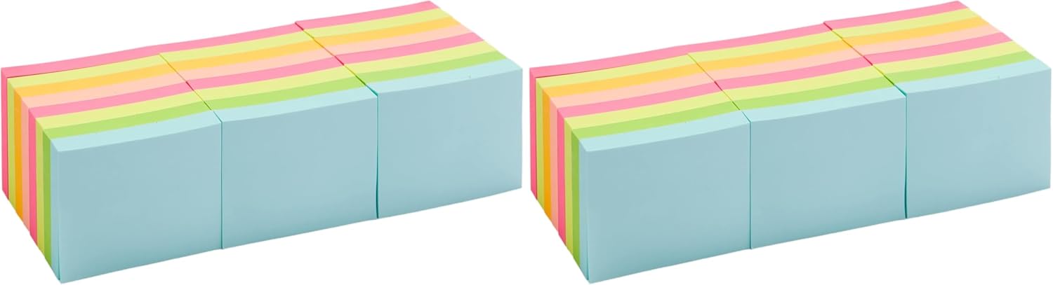 Thumbnail 6 de Amazon Basics Mini Rectangular Sticky Notes 24 pack 📝