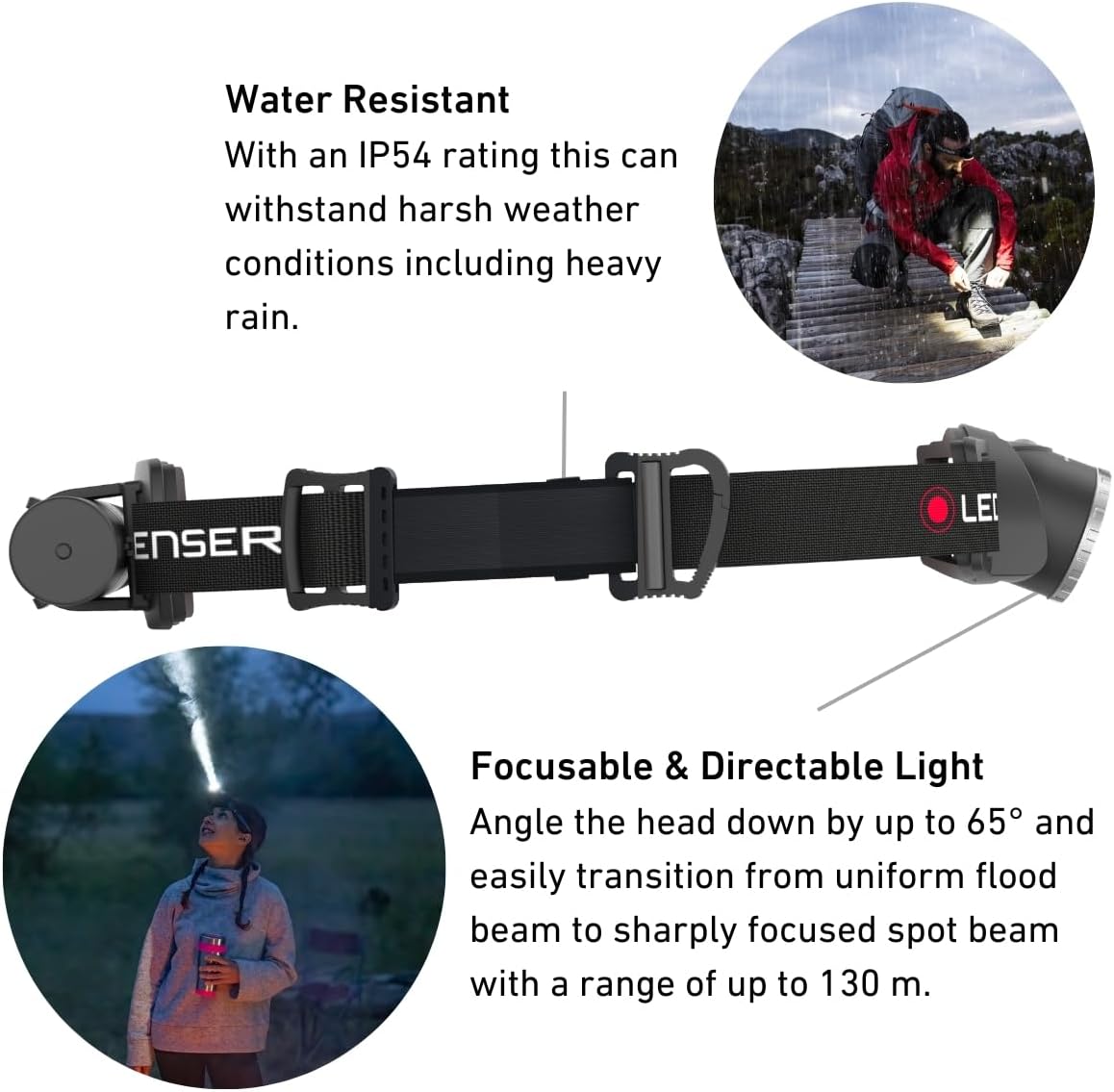 Detalle de Ledlenser H8R SE 700 lm headtorch