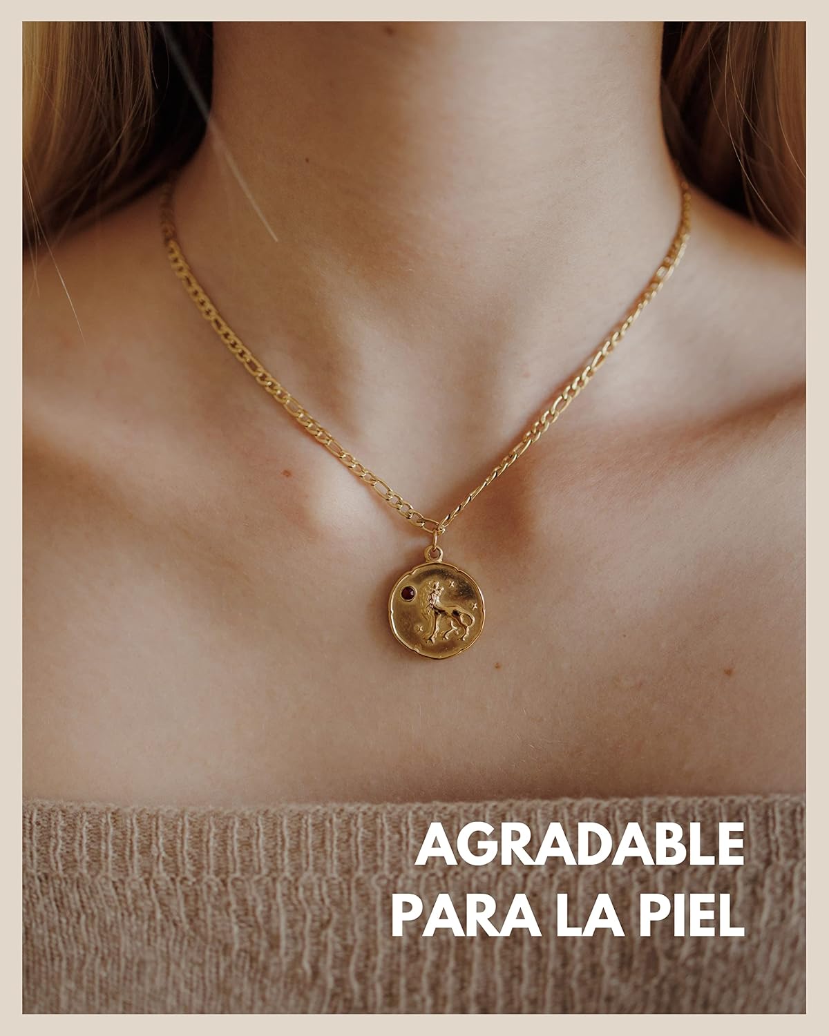 Thumbnail 2 de GD GOOD.designs Collar zodiaco con piedra 42–47 cm