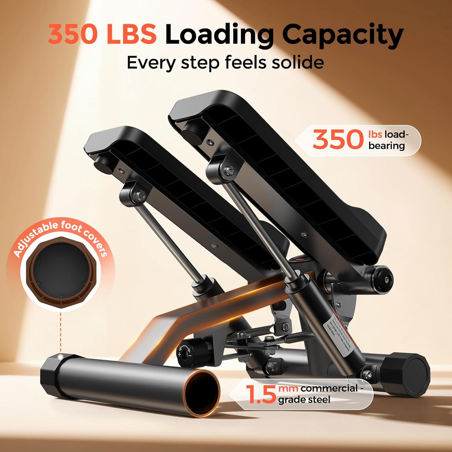 Detalle de Sportsroyals Stair Stepper 350 lbs capacity