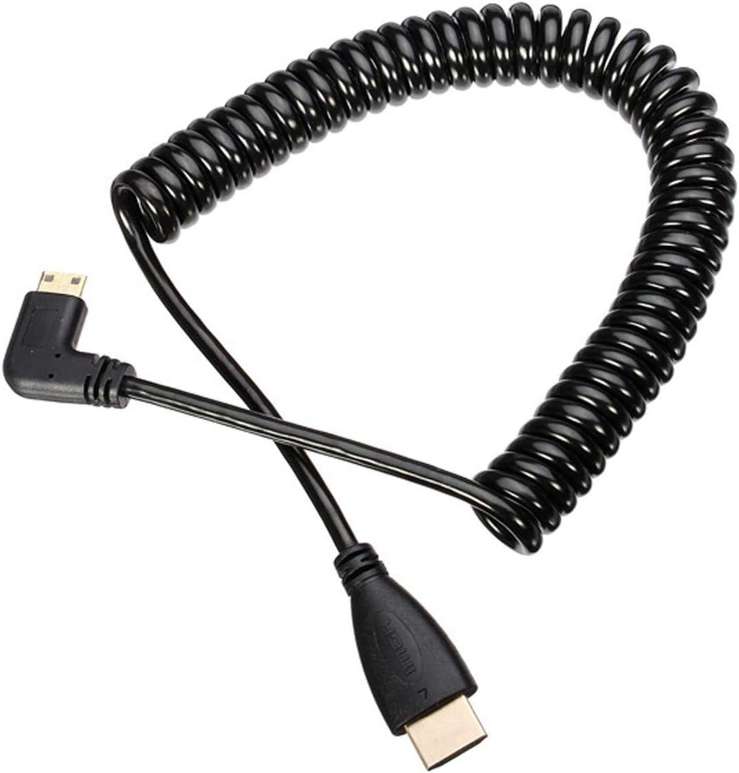 Detalle de HangTon Thin Soft HDMI to HDMI 2.0 4K Cable (30cm) for ZCAM E2 F6 and More