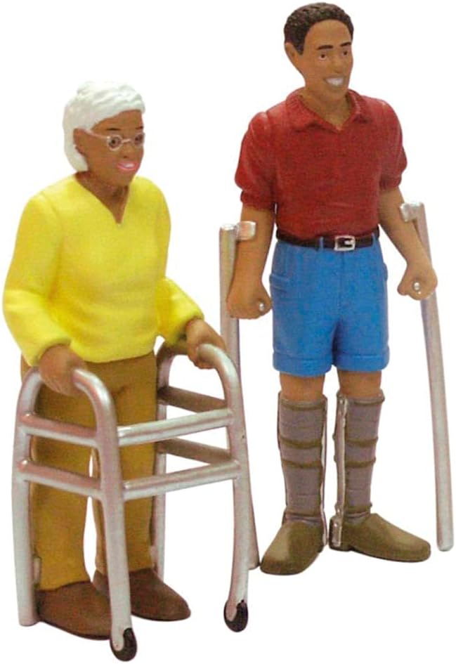 Detalle de Miniland Miniland27389 – wielobarwny zestaw figurek edukacyjnych, 14 cm