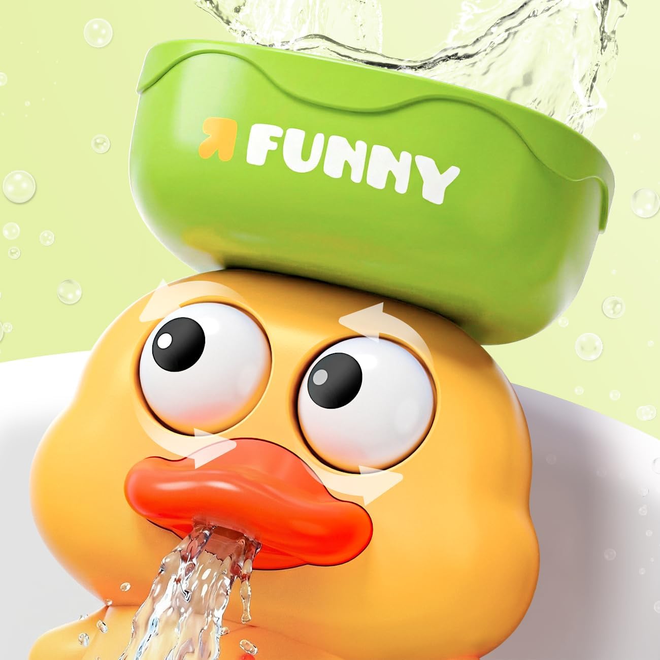 Thumbnail 4 de KmmiFF Badespielzeug Baby ab 1 Jahr mit 3 Saugnäpfen, Wasserrad & Gießkanne