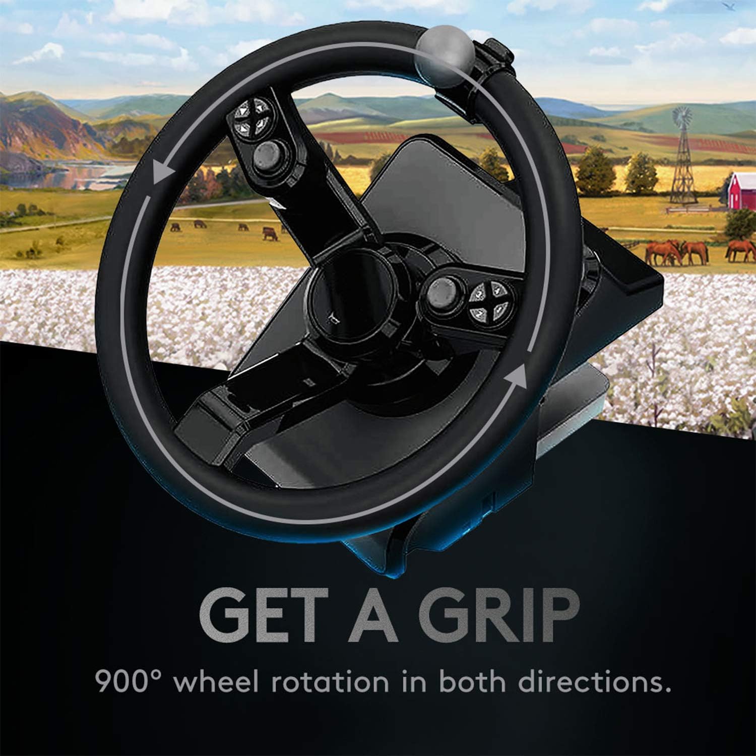 Detalle 2 de Logitech G Saitek Farm Sim Controller: Kit simulazione macchine pesanti