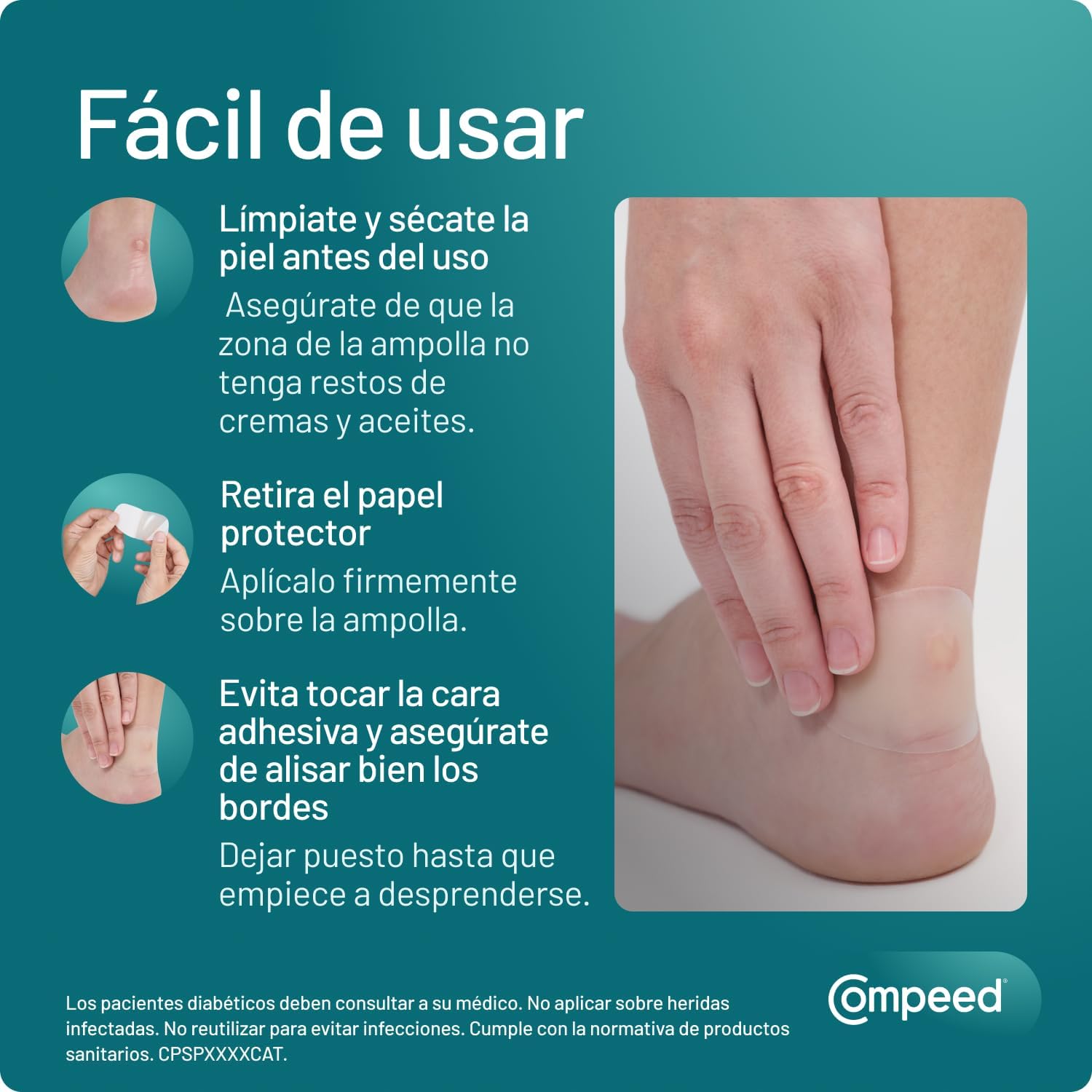 Thumbnail 5 de Compeed Ampollas Extreme 2x6 uds 12 apósitos