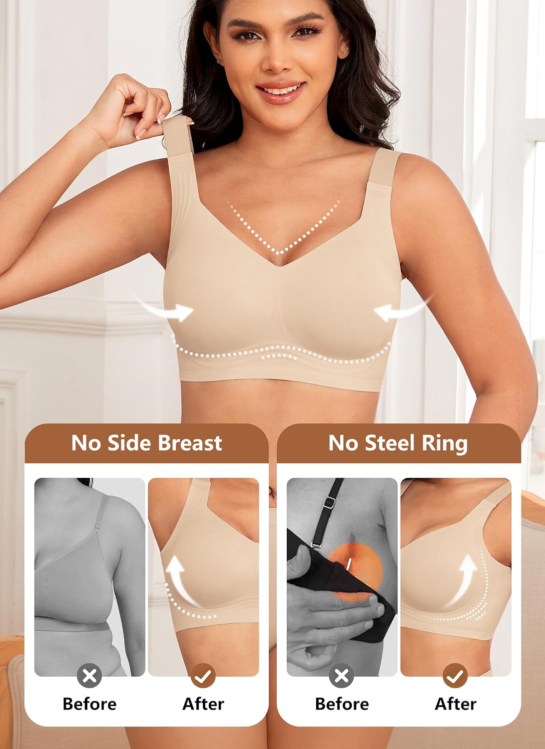 Thumbnail 4 de Xcutting Women Wirefree Full Coverage Bra