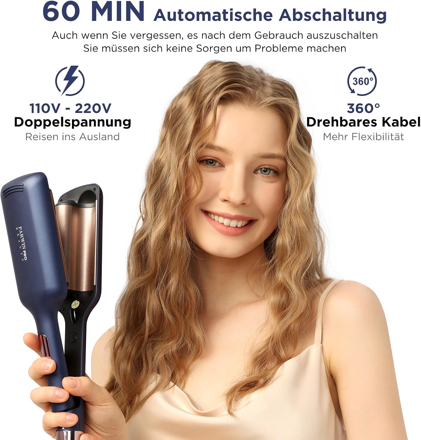 Thumbnail 6 de PARWIN PRO BEAUTY Hair Curler 32 mm đâ