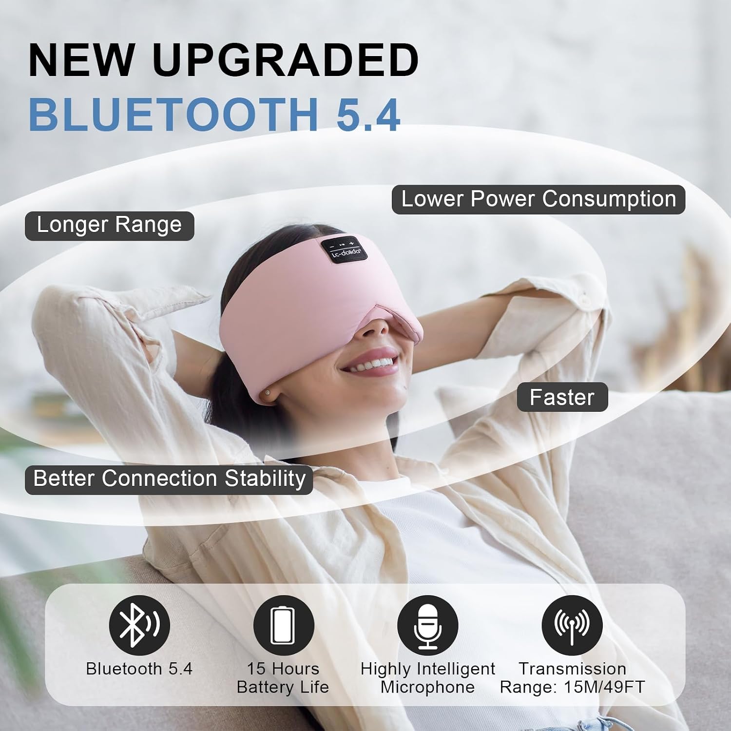Detalle de LC-dolida Sleep Mask Ice Silk