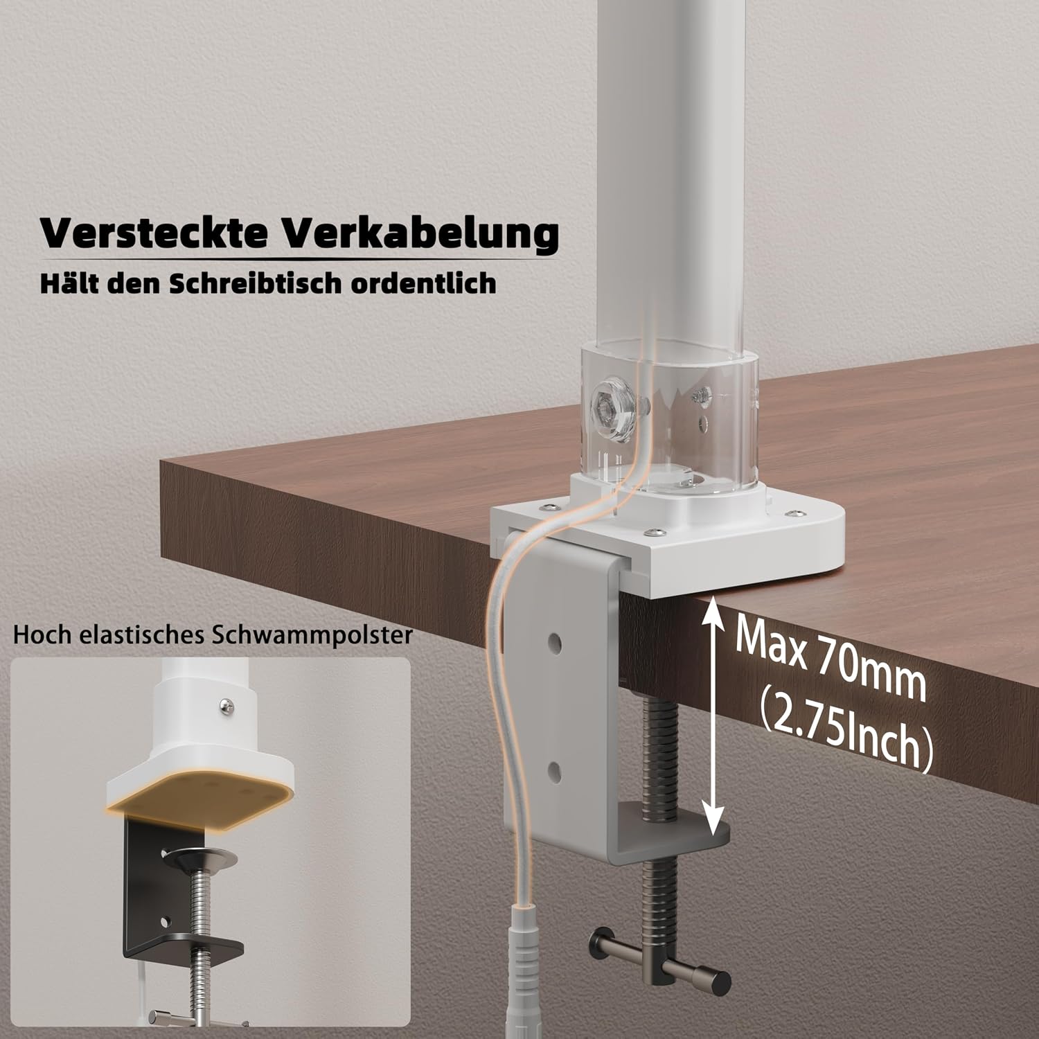 Thumbnail 5 de LOTTBUTY Doppelkopf Schreibtischlampe 24W