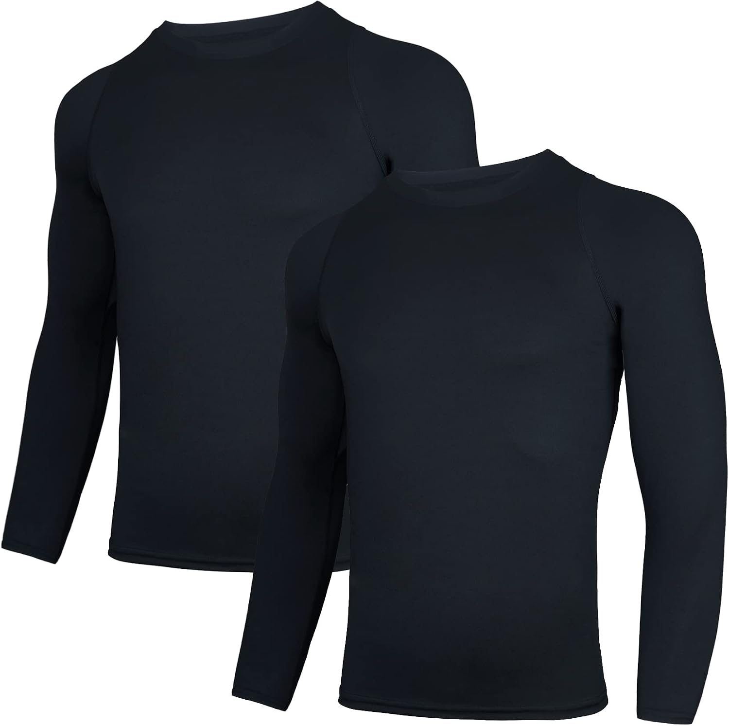 Detalle 2 de AMZSPORT Maglia Compressione Uomo 2 pezzi 🏋