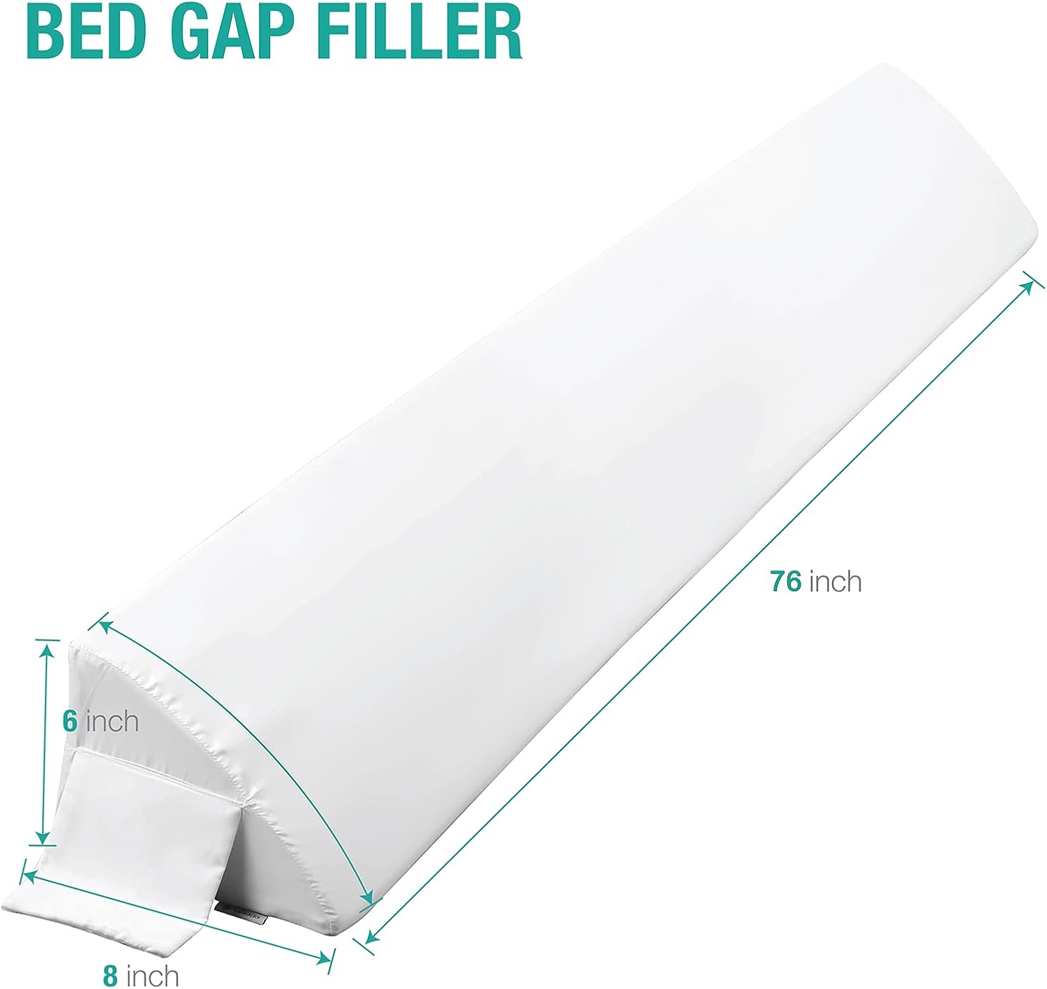 Thumbnail 5 de Vekkia King Bed Wedge Pillow