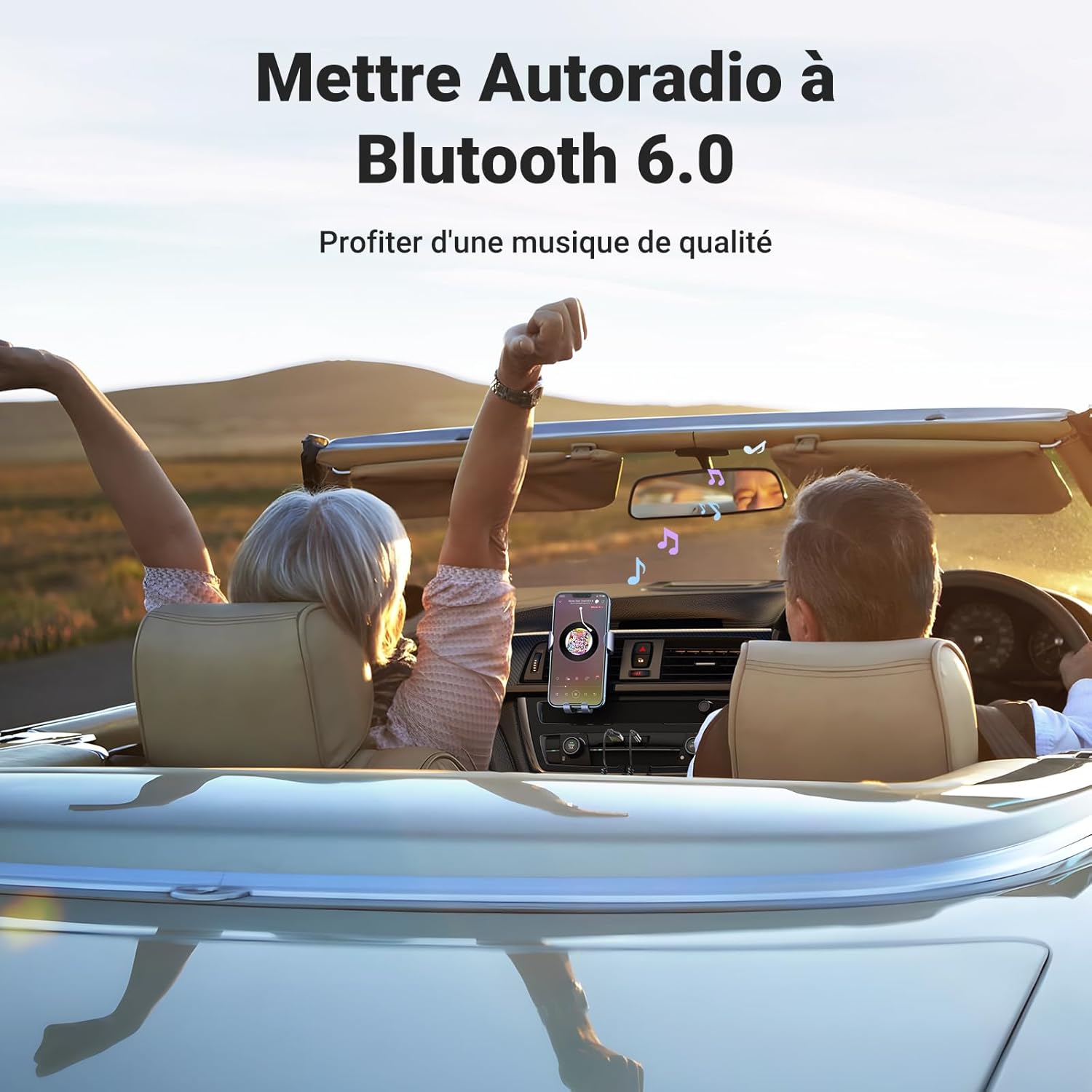 Thumbnail 2 de UGREEN Adaptateur Jack Bluetooth 6.0 pour Voiture 10m