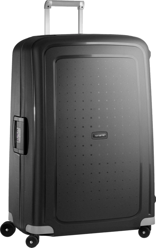 Detalle de Samsonite S'Cure Spinner 81 cm Black – leichter Reisebegleiter mit viel Platz