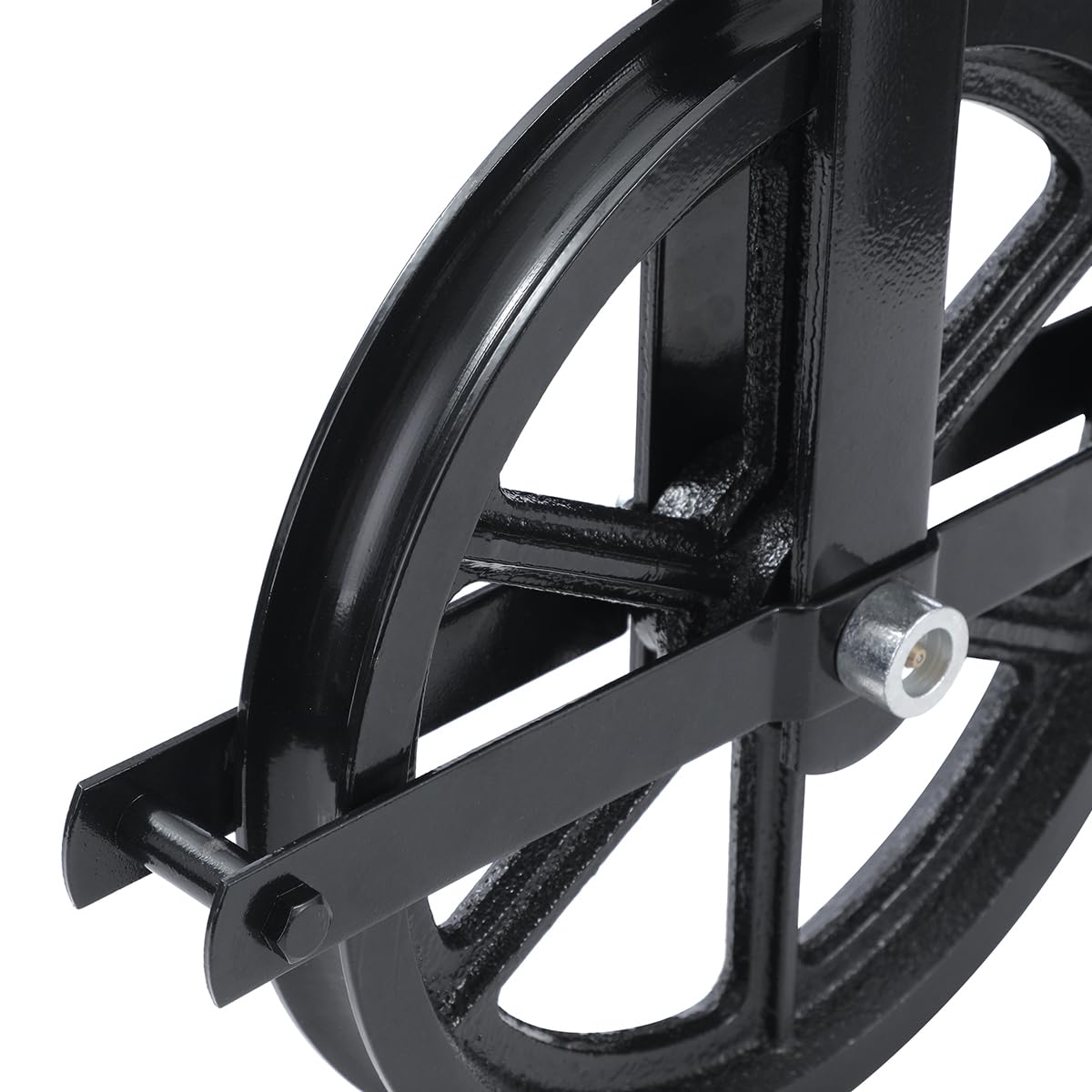 Detalle 2 de KATSU Pulley Wheel 300mm Gin Hoist with Hook — 450kg Capacity