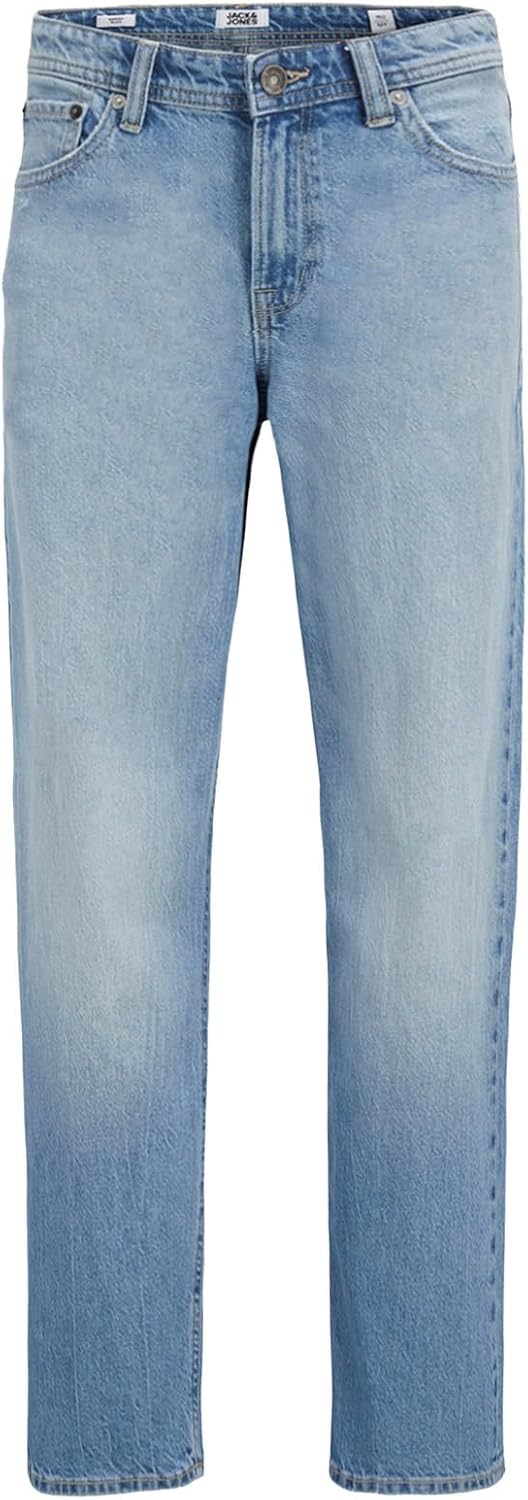 Detalle de JACK & JONES JJichris Relaxed Fit Jeans – Practical Everyday Denim