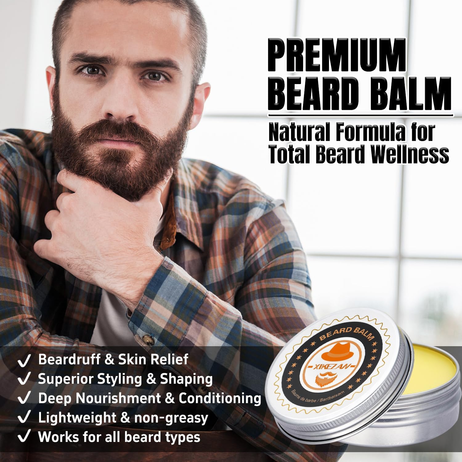 Thumbnail 5 de XIKEZAN Coffret soin barbe 🧔