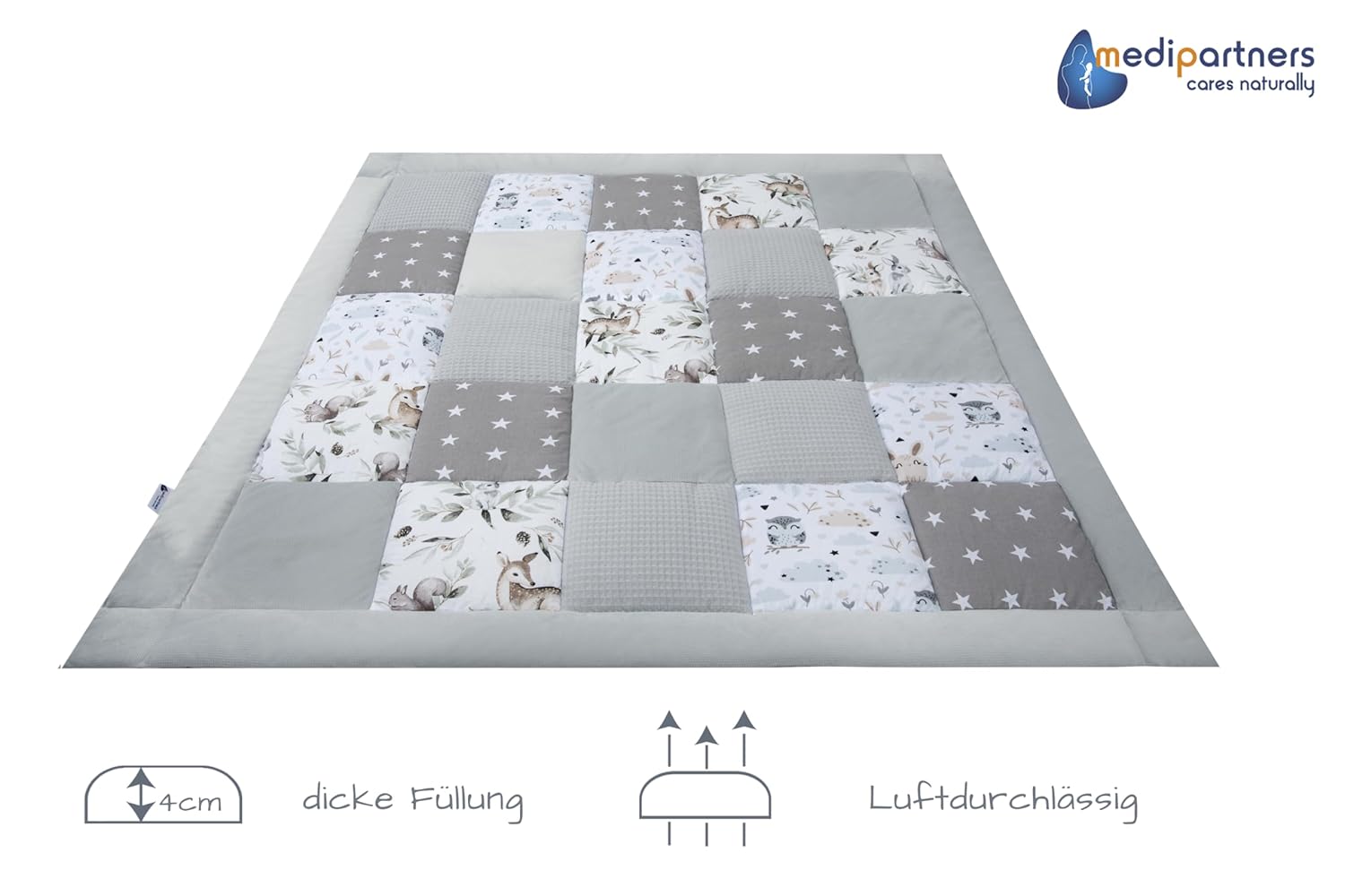 Thumbnail 5 de Medi Partners Krabbeldecke 100x100