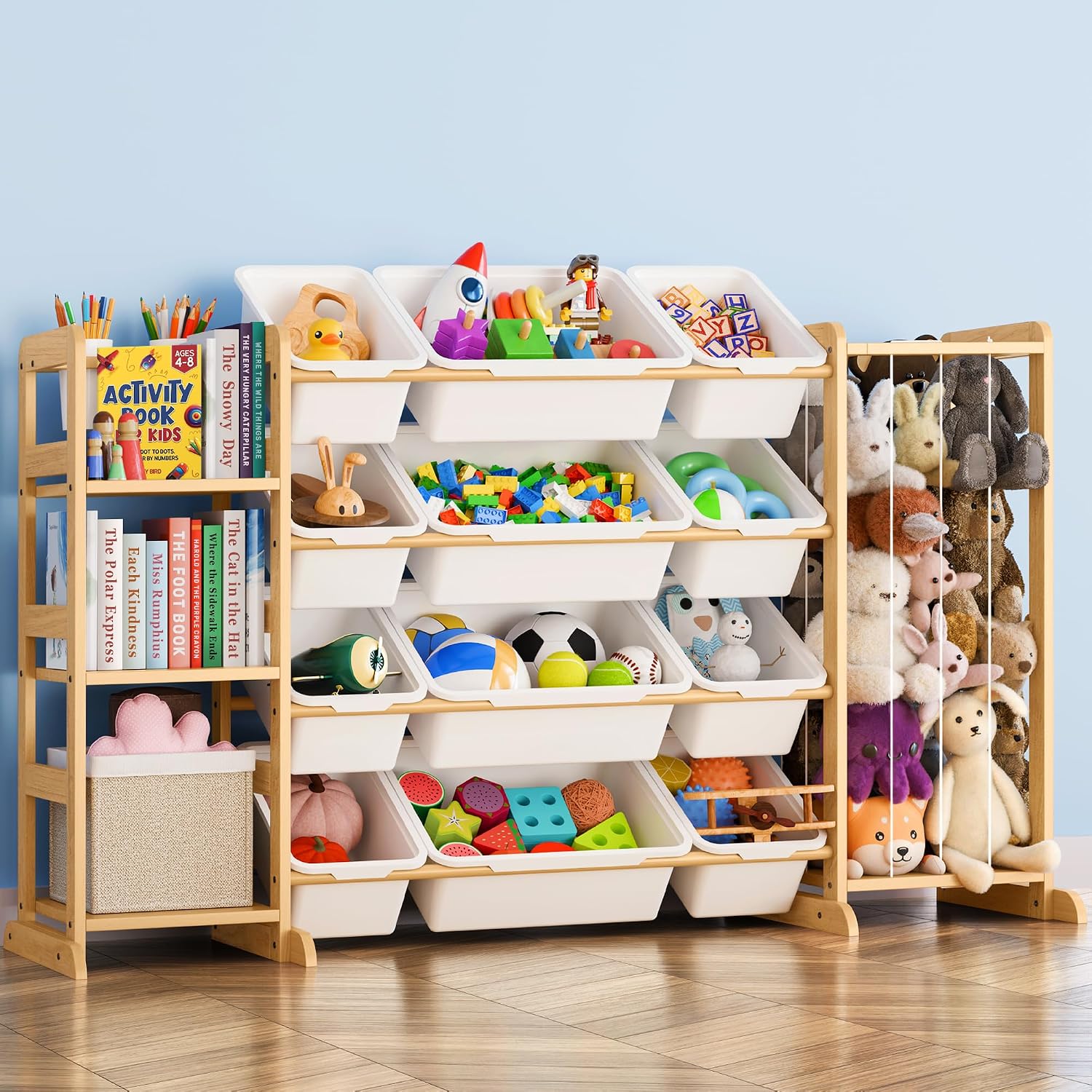 Detalle de Toy Storage Organizer with 12 Bins 55.1