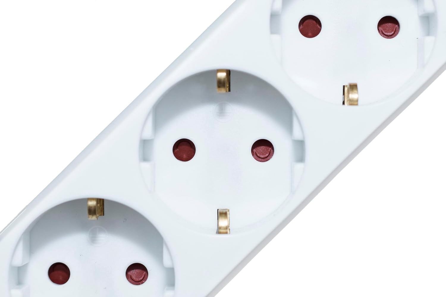 Thumbnail 1 de Meister Steckdosenleiste 3-fach mit extraflachem Stecker – IP20, 2 m Kabel, weiß