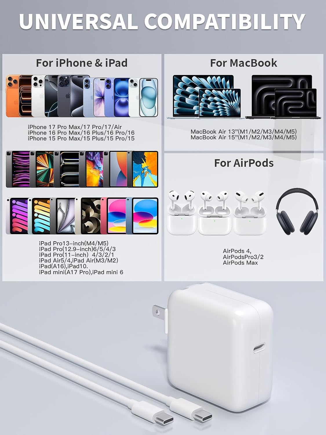 Thumbnail 5 de 30W USB-C Charger with 10-Foot Cable
