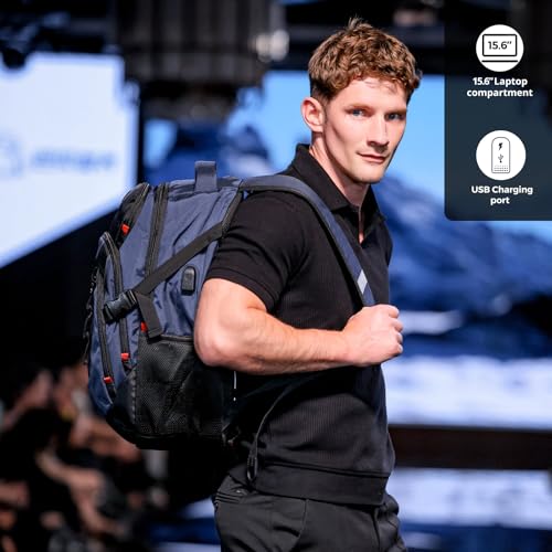 Thumbnail 7 de Swissdigital Design Laptop Backpack SD803-12 with USB-C Charging and RFID Protection