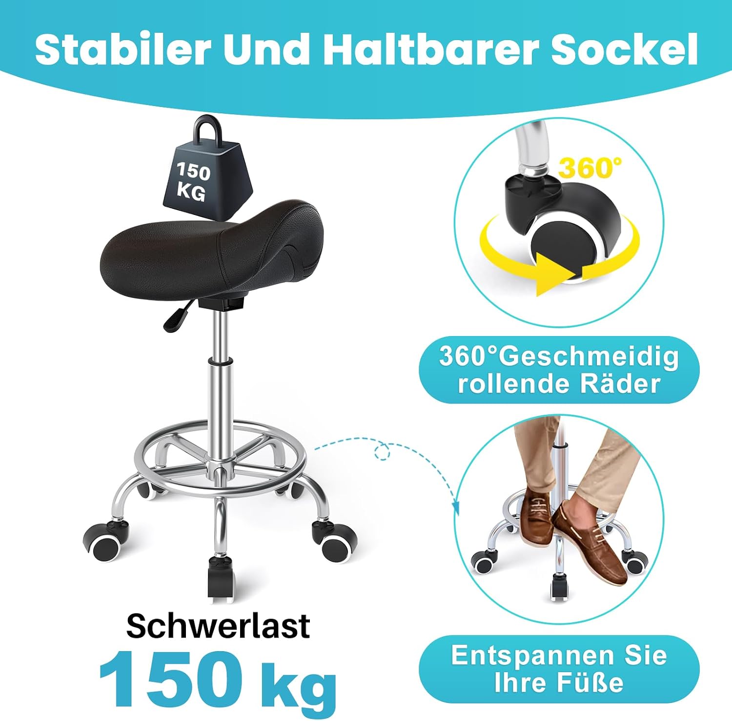 Thumbnail 5 de Sattelhocker Ergonomisch 40cm Sitzkissen