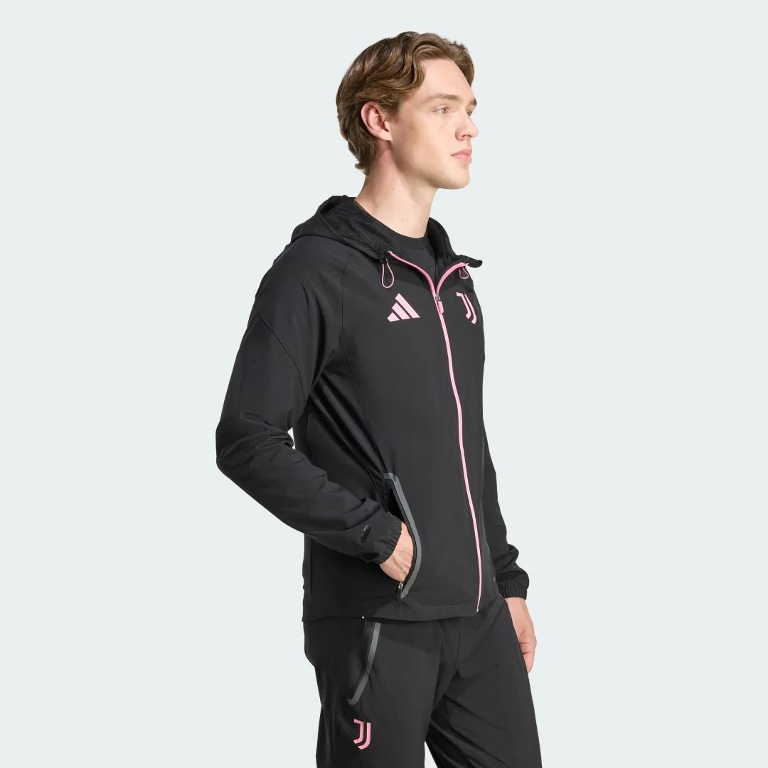 Detalle de Chaqueta Juventus Tiro 25 Competition Vis Tech Travel de Adidas
