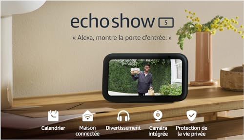 Thumbnail 8 de Echo Show 5 (Nouvelle génération) – Écran tactile 5,5'' connecté et compact d’Amazon
