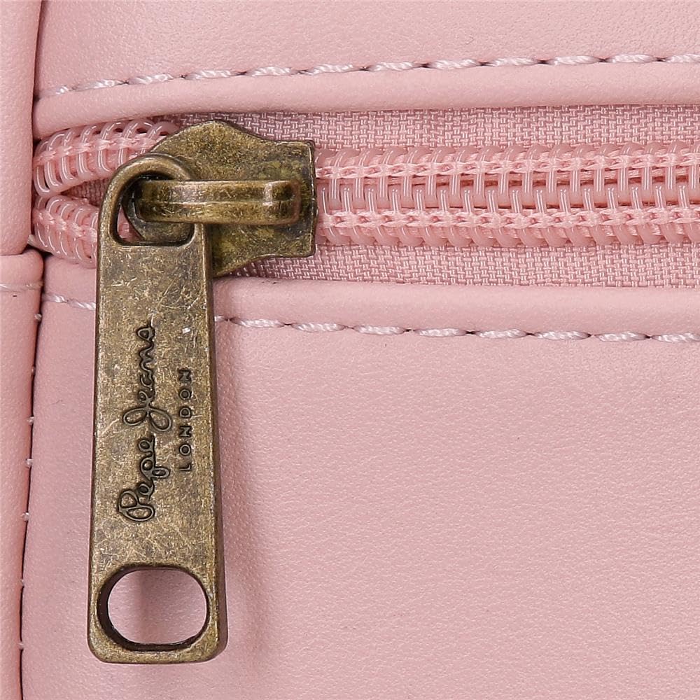 Thumbnail 6 de Pepe Jeans Clara by Joumma Bags: borsa e tracolla RFID in beige e rosa